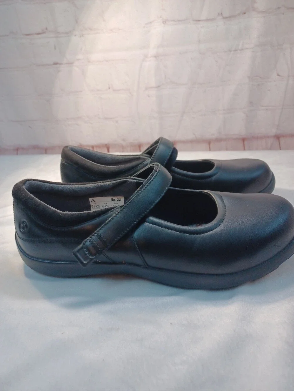 Anodyne Mary Jane Comfort Shoes Orthopedic Diabetic XW 8.5 Black Leather